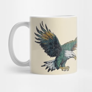 Vintage Philadelphia Eagles Landing Mug